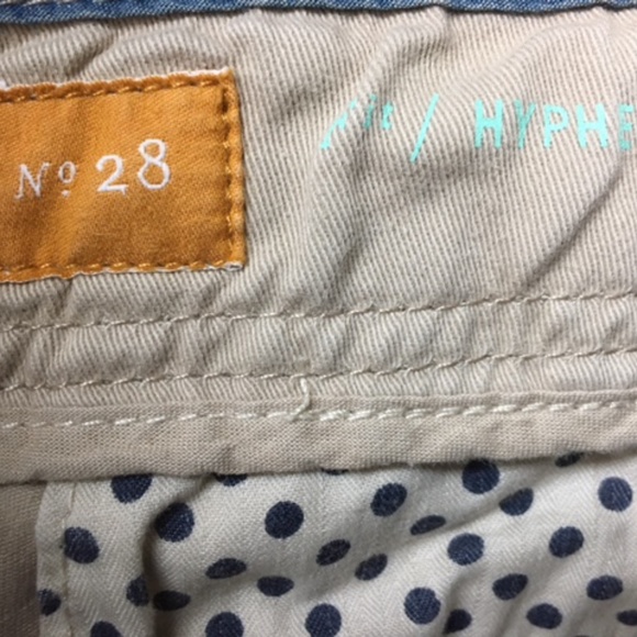 Pilcro And The Letterpress Embroidered Khaki Chino Hyphen Pants - Picture 7 of 12